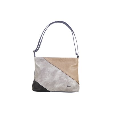 Karen Damenhandtasche D347 blau silber