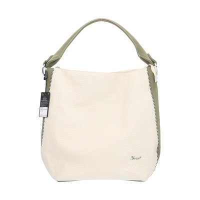 Damenhandtasche 1466 beige salbei