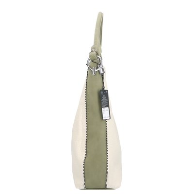 Damenhandtasche 1466 beige salbei