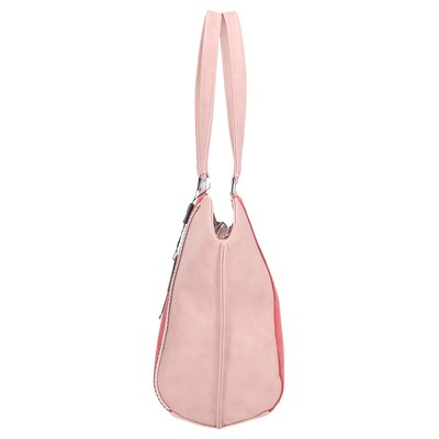 Karen Damenhandtasche D371 rosa rot