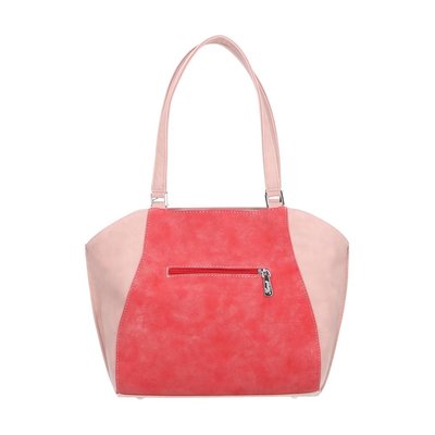 Karen Damenhandtasche D371 rosa rot