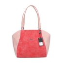 Karen Damenhandtasche D371 rosa rot