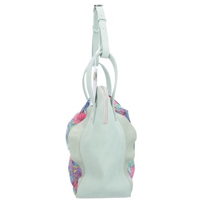 CHIARA Damenhandtasche E632 multi hellgrn