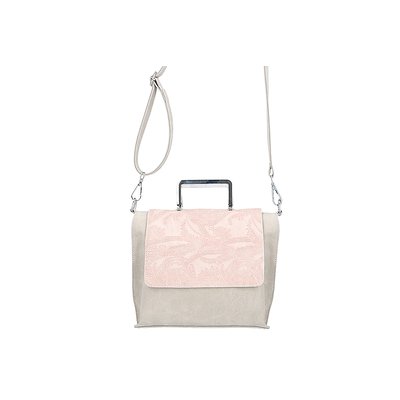 CHIARA Damenhandtasche K715 grau ros