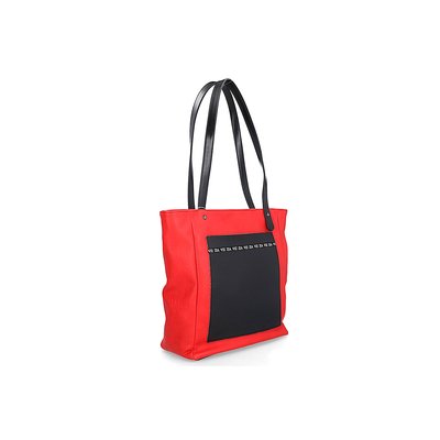ZIA Damenhandtasche ZL52 rot schwarz