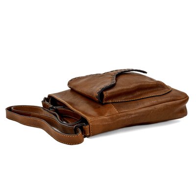 Ledertasche 2185 Tumble Cognac