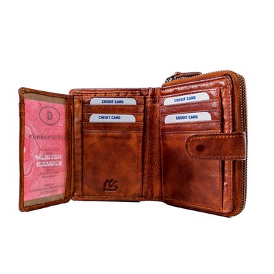 HZ Damengeldb�rse braun